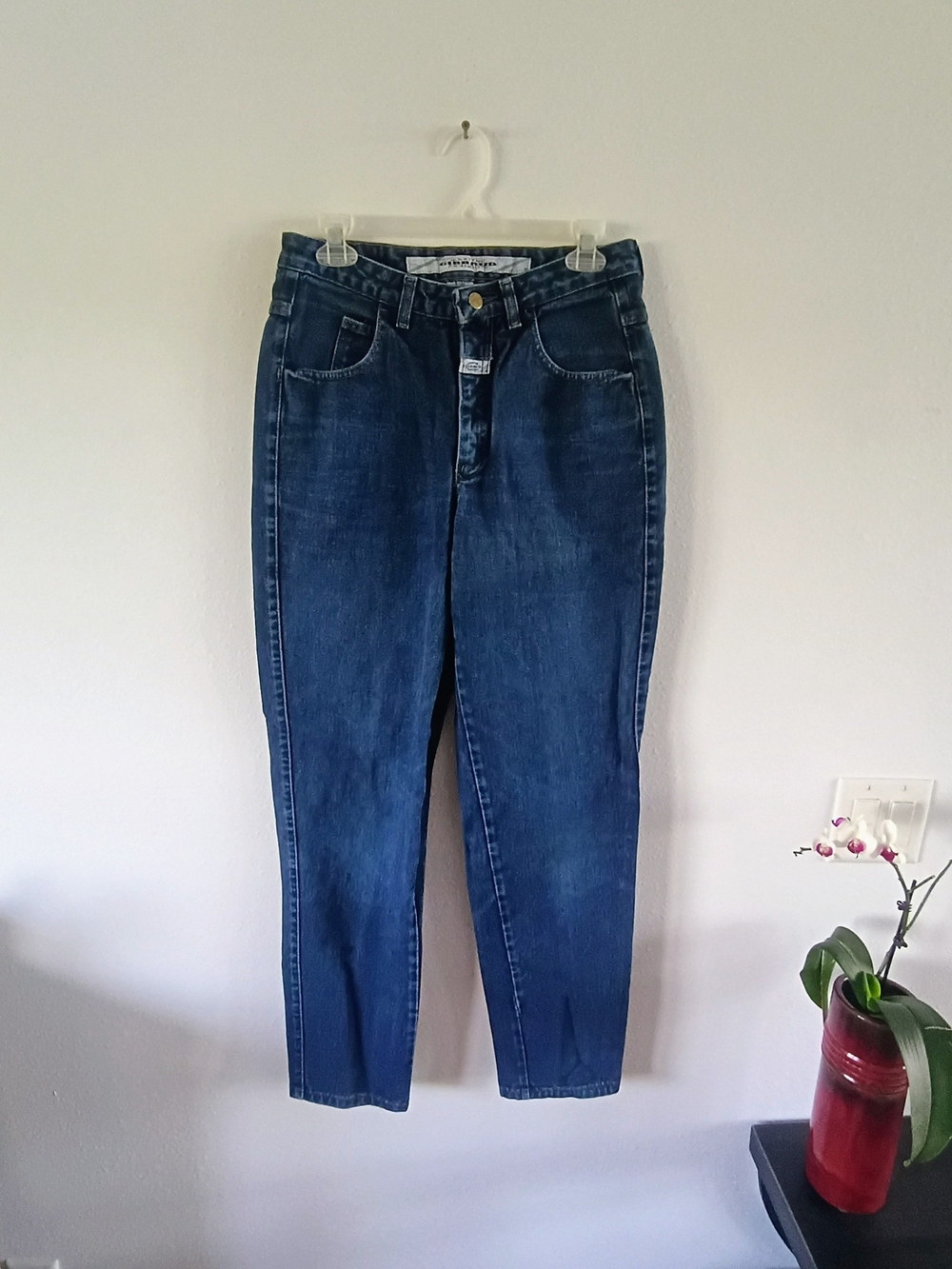 Marithe Francois Girbaud Womens 9/10 Dark Wash Vintage Designer Jeans Y2K